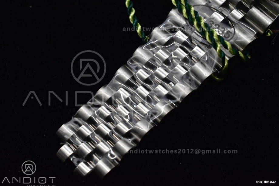 Edition 904L Bracelet 633 Jubilee Black Stick OdorResistant SA Steel 1:1 Best on DateJust 41 DIWF Dial 126334 0728